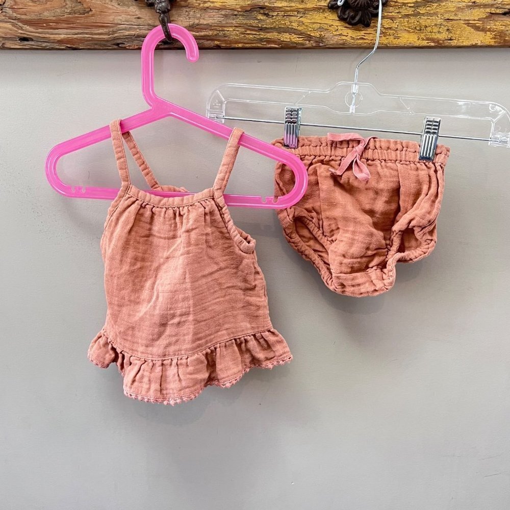 Jamie Kay Ruffle Tank Set- Size 1 yr